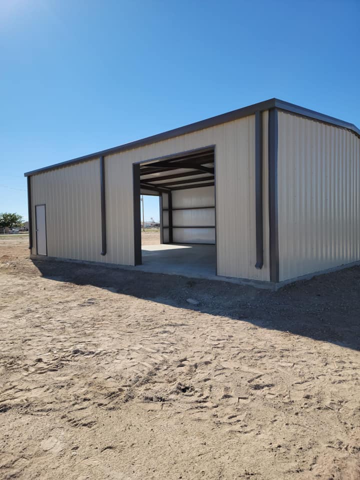 C&C completed metal building project 1