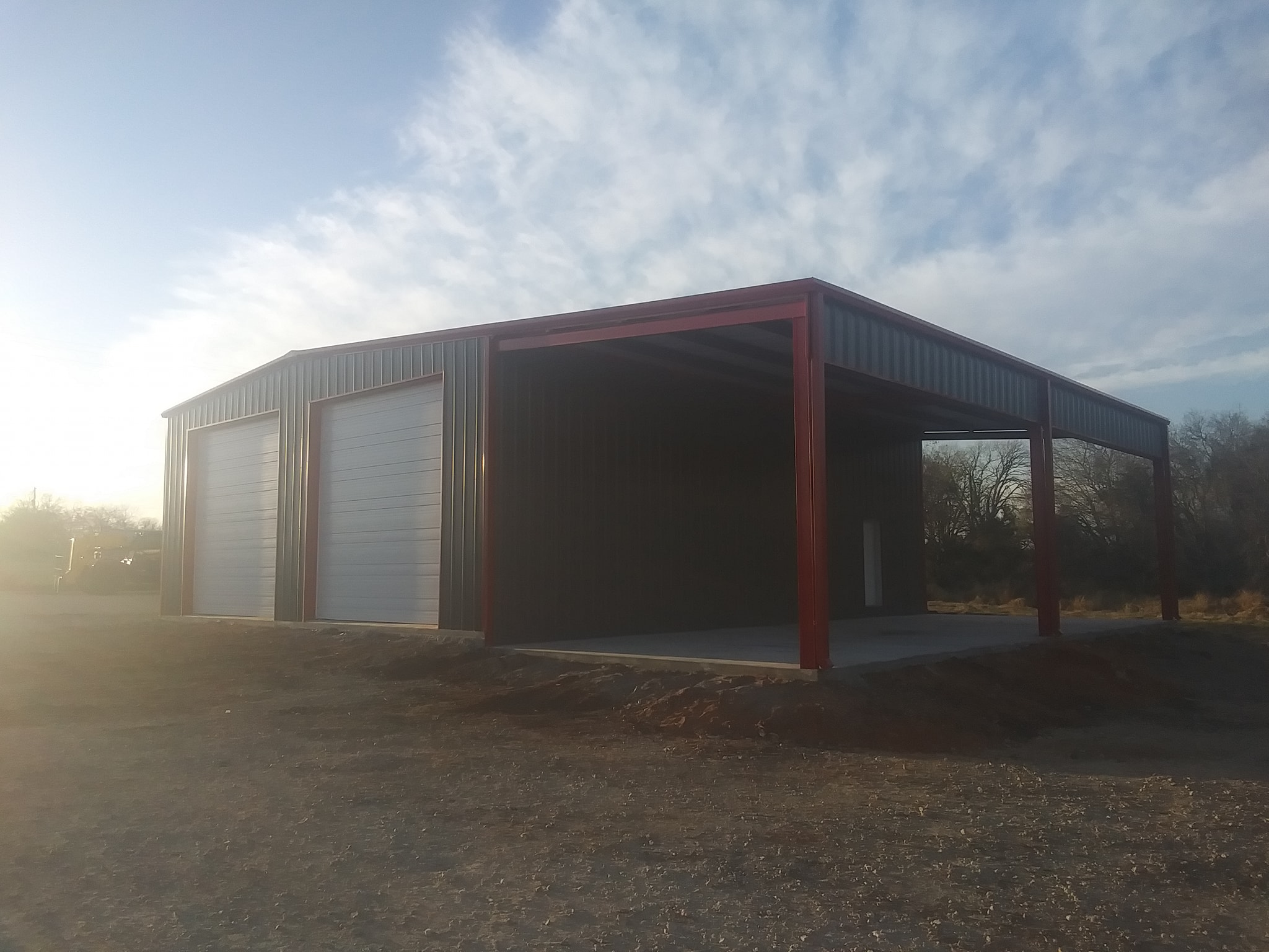 C&C completed metal building project 8